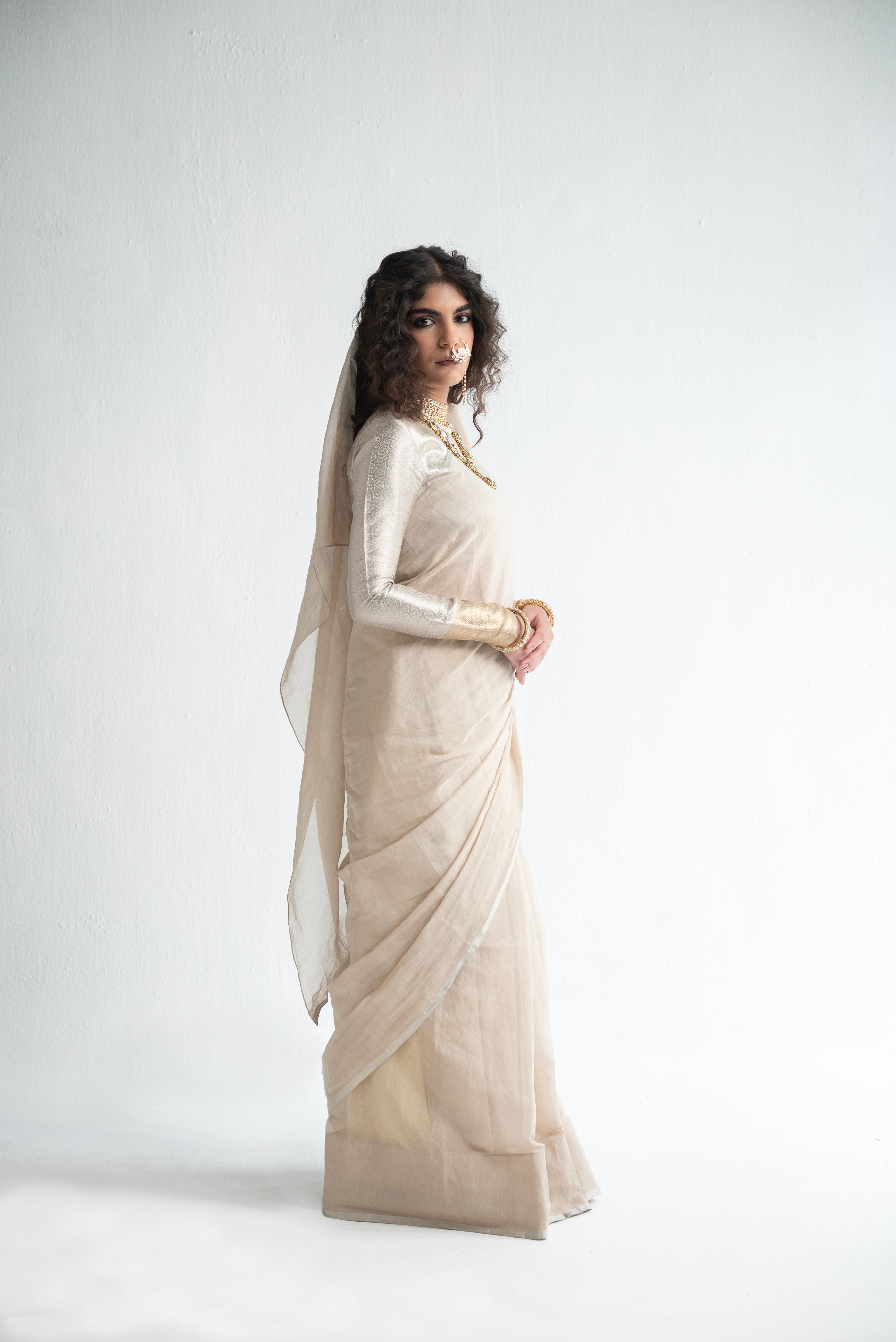 Rooh - Handloom Tissue Saree