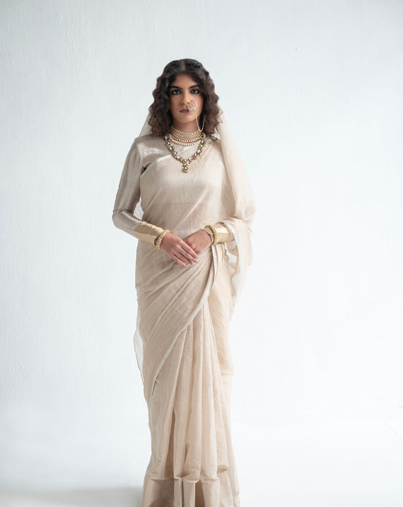 Rooh - Handloom Tissue Saree