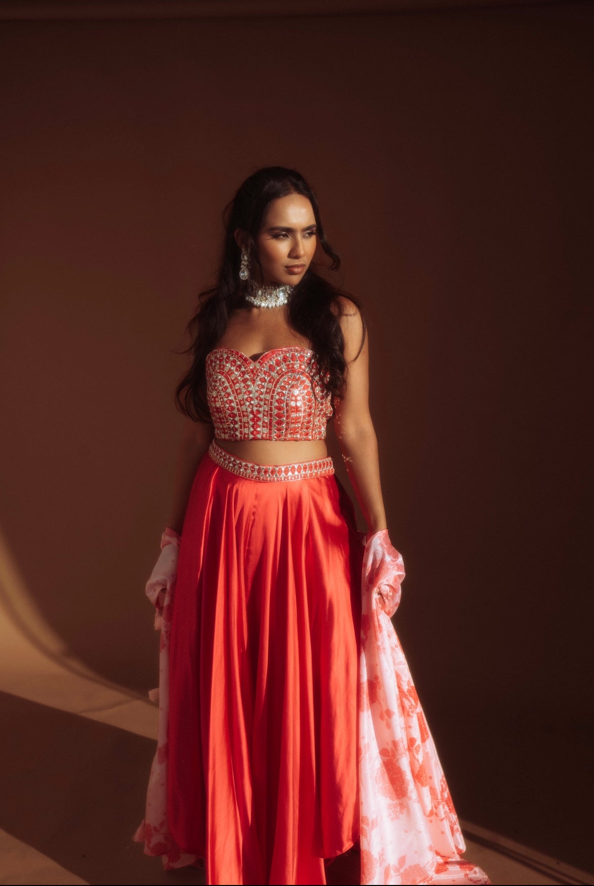 Zura Pink Bandeau Co-Ord