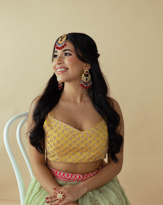 Mehendi Ki Raat Lehenga