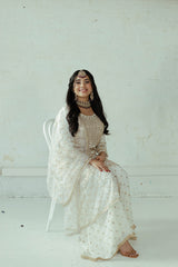 Winter Wonderland - White Sharara - TANTRUMTHELABEL