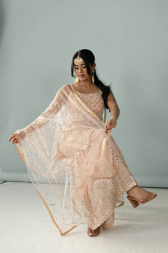 Adah - Pink Sharara - TANTRUMTHELABEL