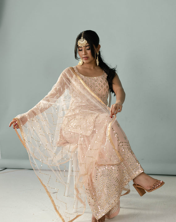 Adah - Pink Sharara