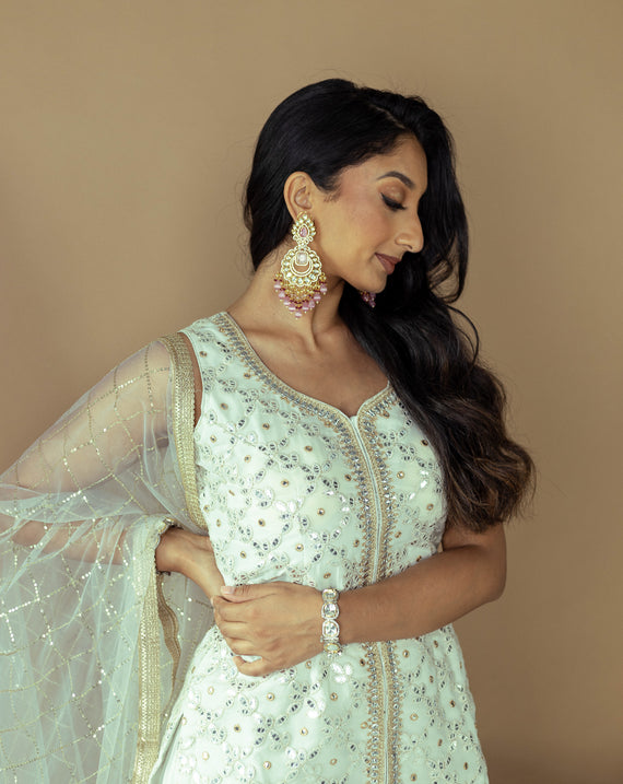 Mehbooba - White Sharara